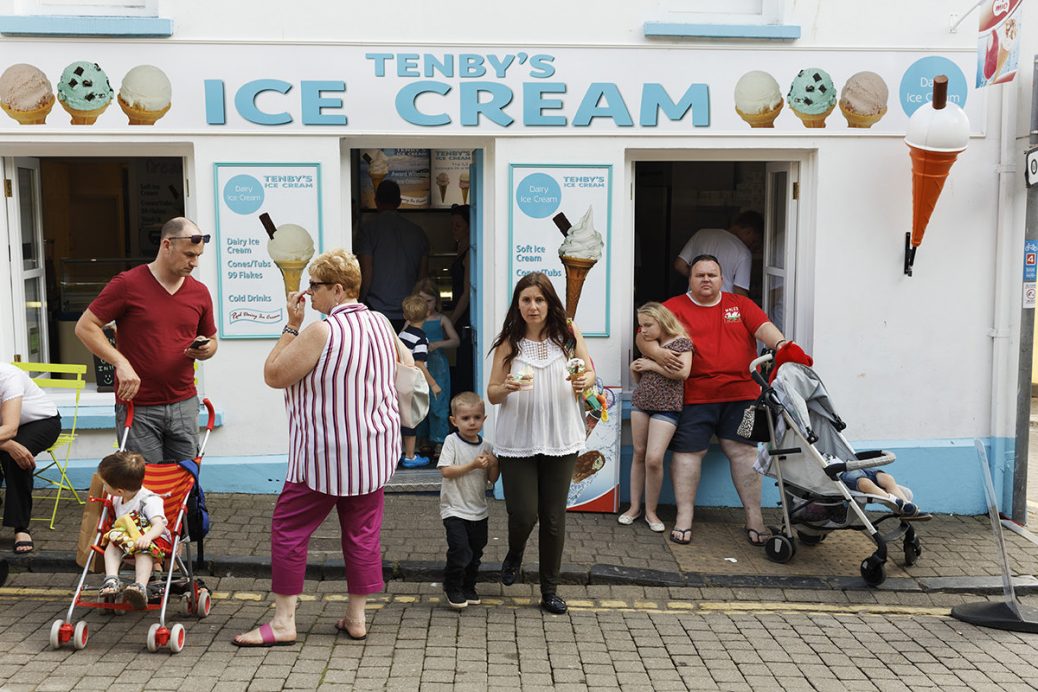 Martin Parr In Wales Exibart Street