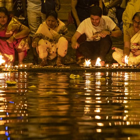 RIVER PRAYING