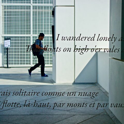 I wandered lonely…