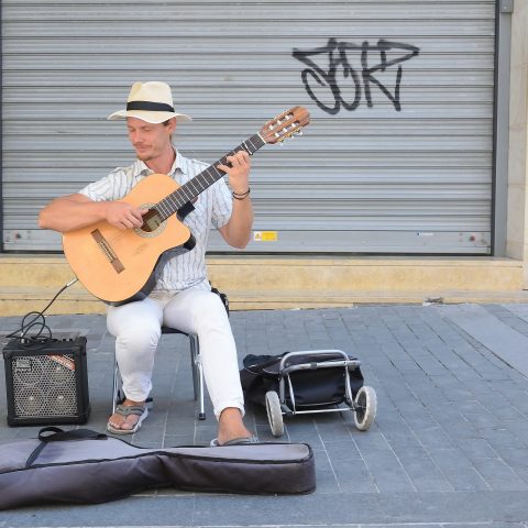 Street musician