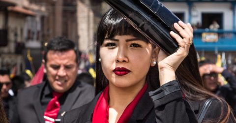 A woman in Cuzco