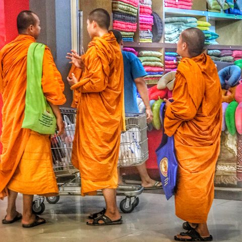 Window Shopping by Monks