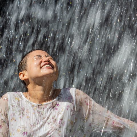 Singing in the shower