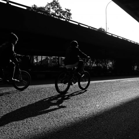 Bicycle Friendship moment