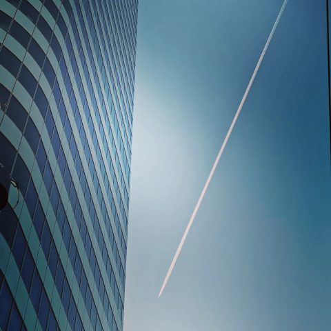 The skyscraper and the plane