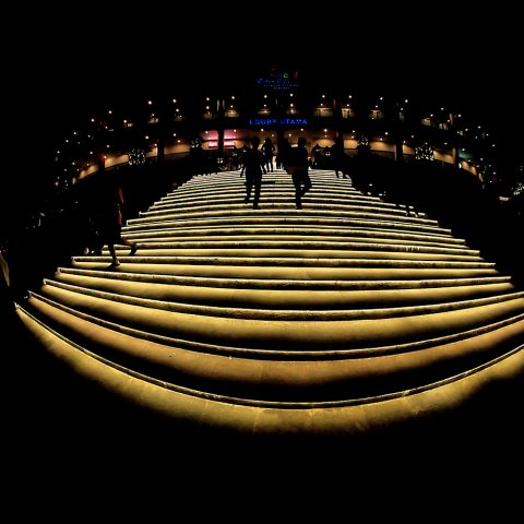 Glowing Stairs