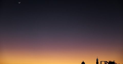 Moonlight over the City