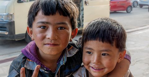 Bhutanese kids