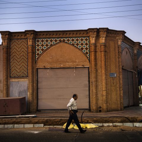 In the streets of Kashan