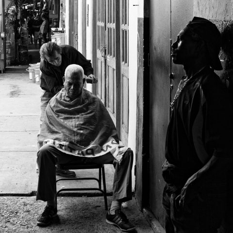 street barber