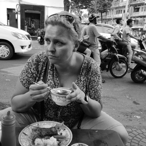 lunch on the street