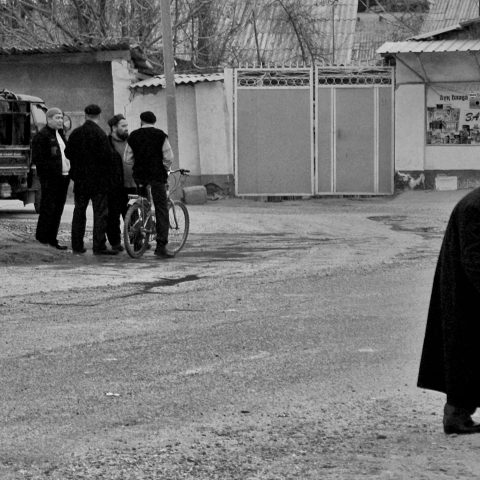 Street life in Central Asia