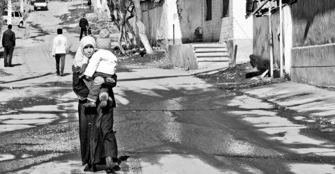 Street life in Central Asia