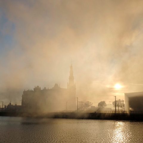 Fire in the North of Antwerp – Belgium