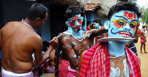 Face painting- Gajan festival