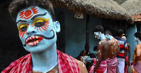 Face painting- Gajan festival