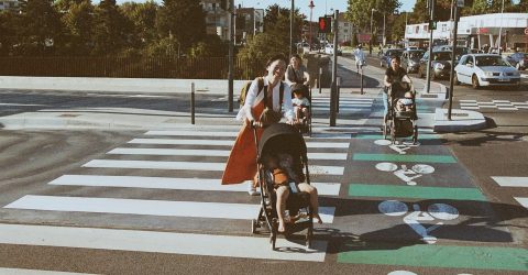 Crosswalk happiness