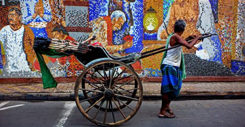 Rickshaw Of Kolkata