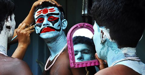 Face painting- Gajan festival