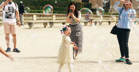 Playtime at the Louvre