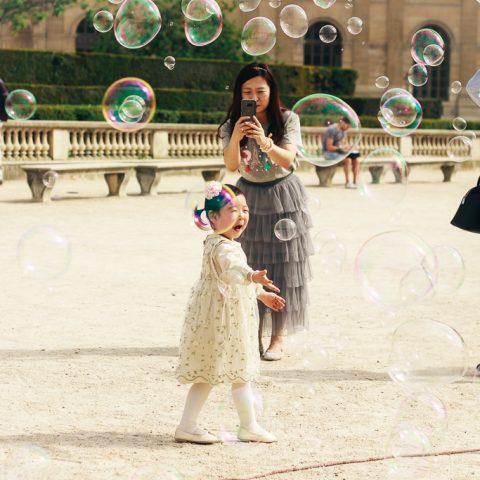 Playtime at the Louvre