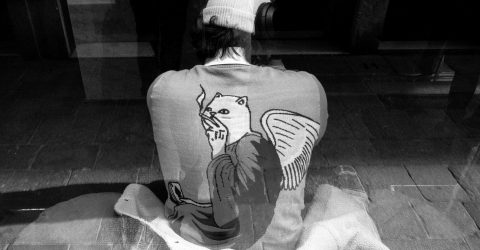 Smoking angel