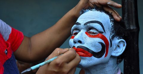 Face painting- Gajan festival