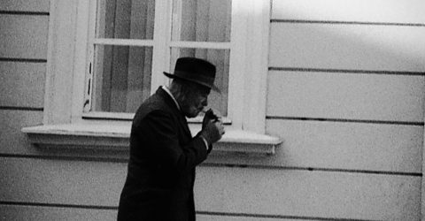 Man with cigarette