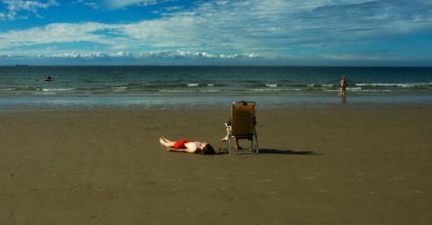 Chilling on the beach