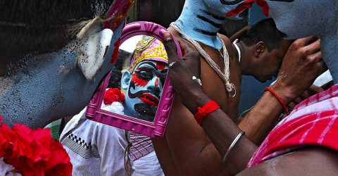 Face painting- Gajan festival