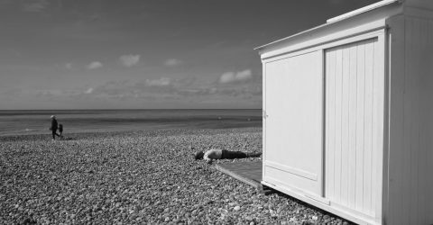 People at the seaside