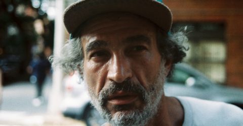 Man with Vancouver Grizzlies hat