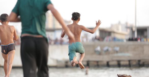 Children and the sea