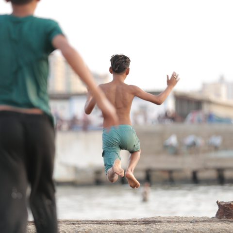 Children and the sea