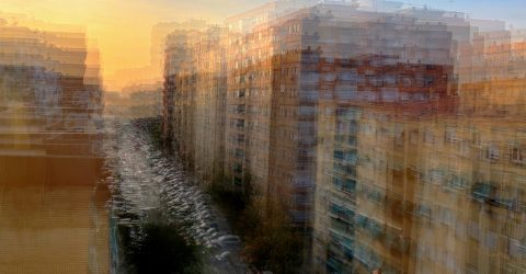 Atardecer en Avenida de América