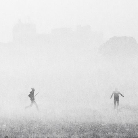 Winter Morning scene in Kolkata