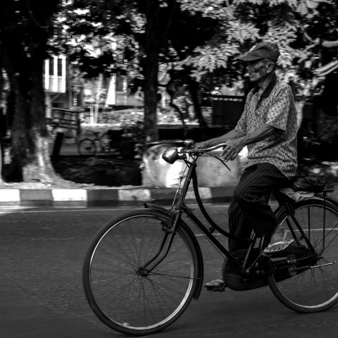 old man’s bicycle