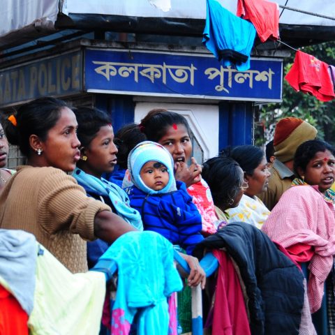 The streets of Kolkata