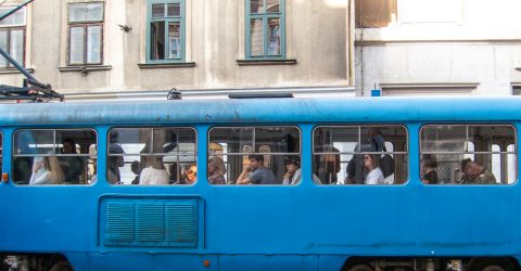 Tram in Zagreb