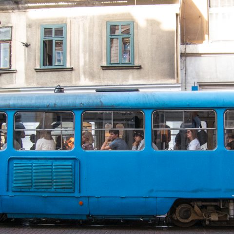 Tram in Zagreb