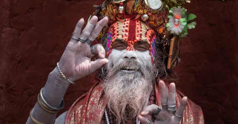 Sadhu in Kathmandu