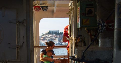 Interesting shot on the boat