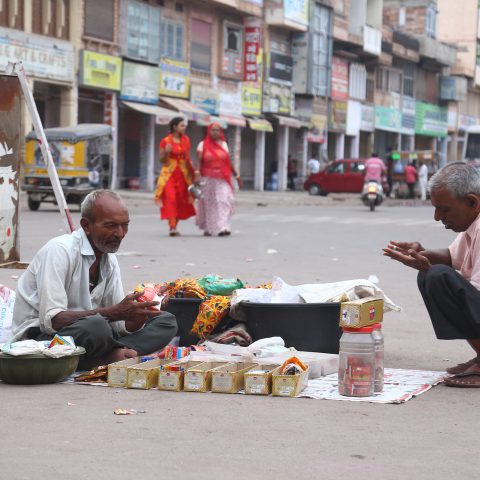 Shop on the sidewalk