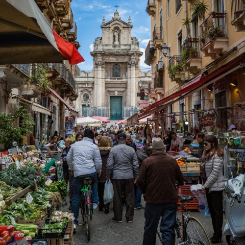 The colours of market.