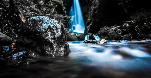 sacred waterfall