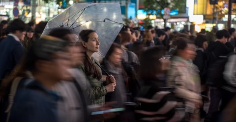 Shibuya crossing point