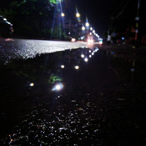 after rain