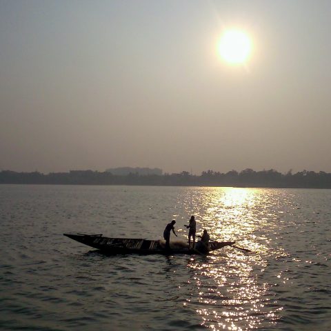 Fishing at Ganges